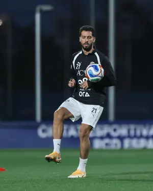 منتخب مصر يخوض تدريبه في "إسبانيول" استعداداً لودية إسبانيا