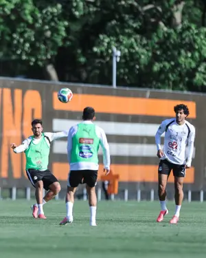 المنتخب الوطني يخوض تدريبه الأول في أوهايو استعداداً لودية البرازيل