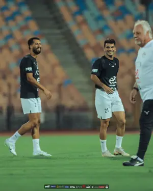 منتخب مصر يؤدي أول تدريباته على ملعب القاهرة قبل السفر للمغرب
