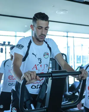 بالصور: المنتخب الوطني يتدرب في (الجيم) استعدادا للقاء روسيا