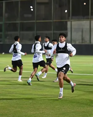 منتخب مصر 2007 يواصل تدريباته استعدادًا لوديتي العراق