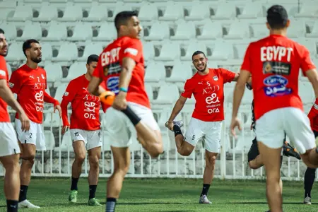 منتخب مصر يختتم تدريباته استعداداً لمواجهة كاب فيردي ودياً غداً
