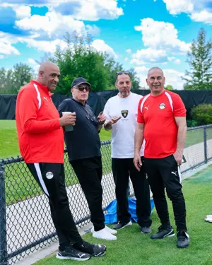بالصور.. منتخب مصر يواصل استعداداته لمواجهة بلجيكا
