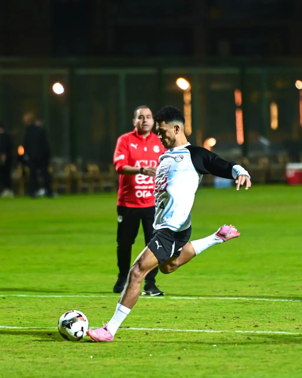 منتخب مصر المشارك في كأس العرب يختتم تدريباته قبل السفر للدوحة