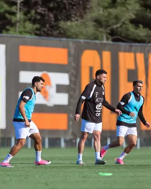 بالصور: المنتخب الوطني يخوض تدريبه الثاني في أوهايو استعداداً لودية البرازيل 