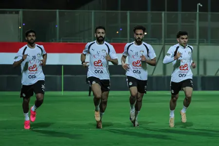 بالصور: المنتخب يخوض تدريبه الثاني في معسكر مايو استعدادا للقاء روسيا