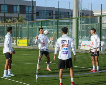 منتخب مصر للشباب يختتم استعداداته لمواجهة منتخب سلطنة عمان ودياً