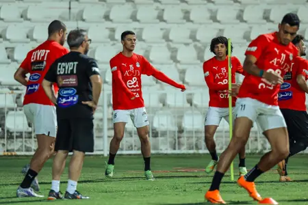 منتخب مصر يختتم تدريباته استعداداً لمواجهة كاب فيردي ودياً غداً