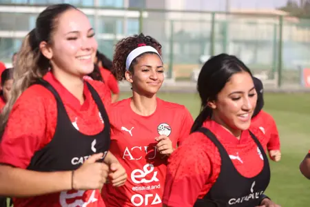 بالصور: تدريب منتخب السيدات