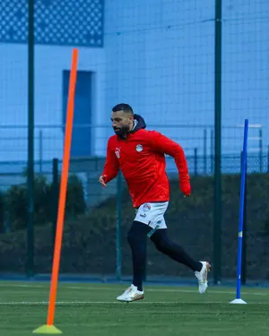 منتخب مصر يخوض آخر  تدريباته قبل مواجهة السنغال