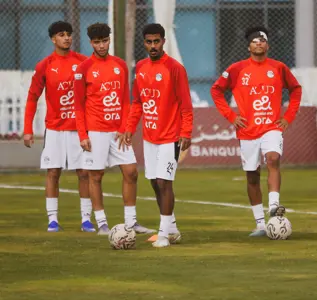 تدريب منتخب مواليد 2007 استعداد لتصفيات شمال أفريقيا