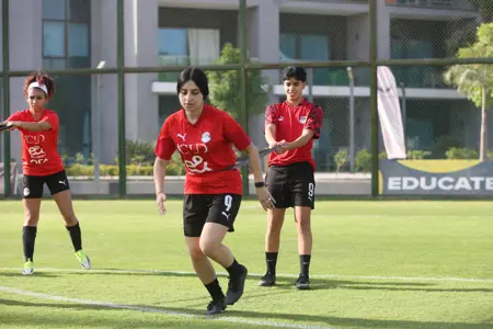 بالصور: تدريب منتخب السيدات