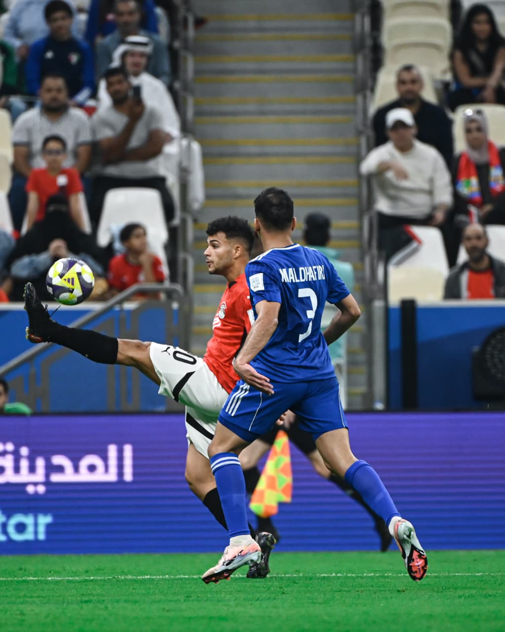 منتخب مصر المشارك في كأس العرب يفتتح مشواره بالتعادل مع الكويت