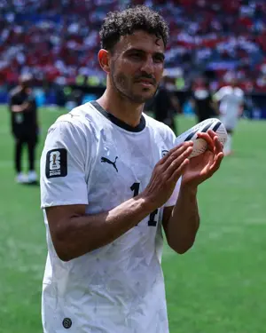 بالصور.. لاعبو والجهاز الفني لمنتخبنا الوطني بعد التعادل مع بلجيكا