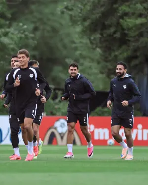 بالصور..منتخب مصر يواصل تدريباته بسبوكين استعداداً لأستراليا.. وعودة صلاح وفتحي