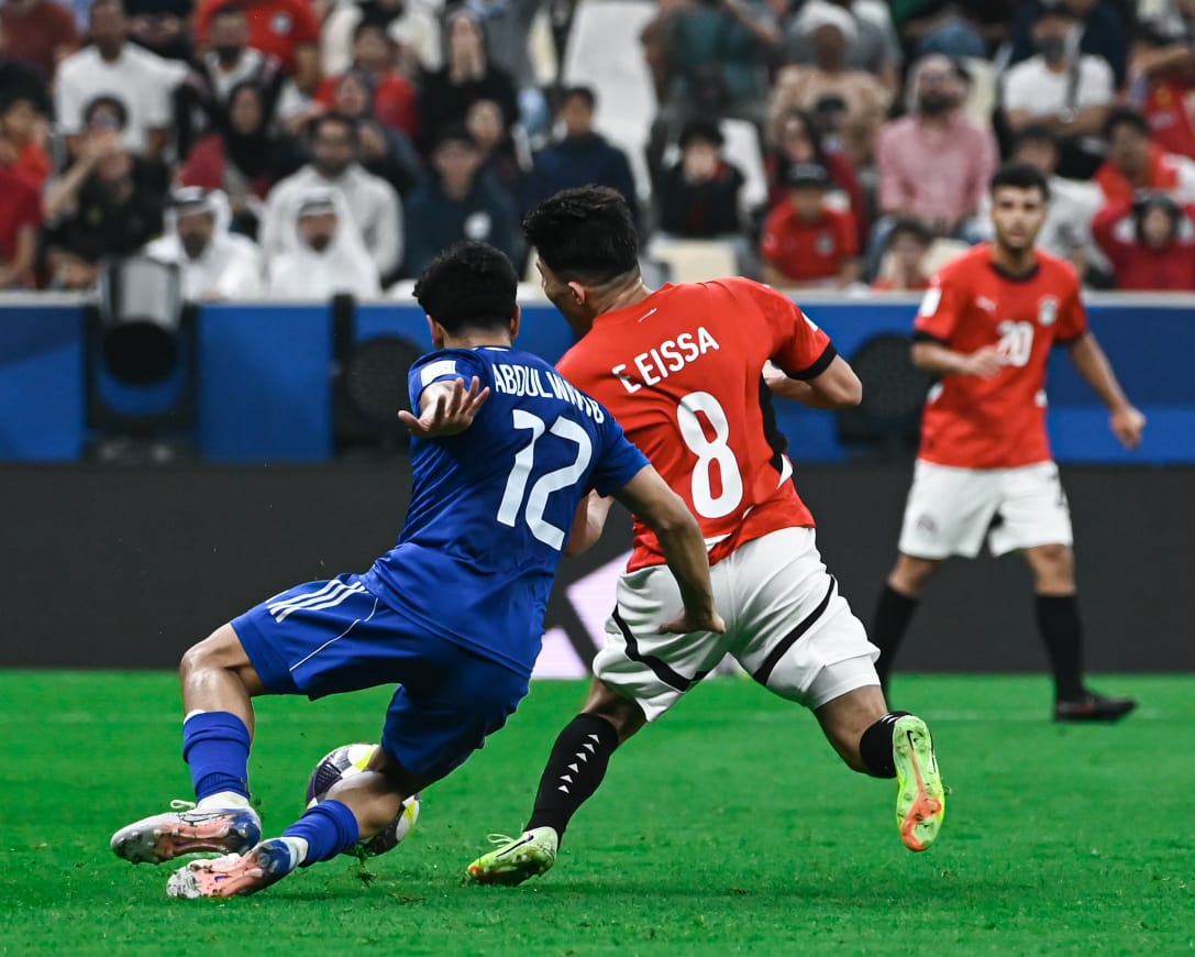 منتخب مصر المشارك في كأس العرب يفتتح مشواره بالتعادل مع الكويت