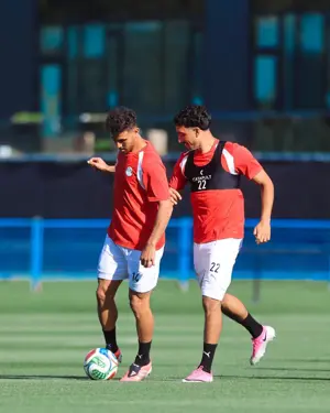 بالصور.. منتخب مصر يختتم تدريباته بفانكوفر استعداداً لمواجهة نيوزيلندا