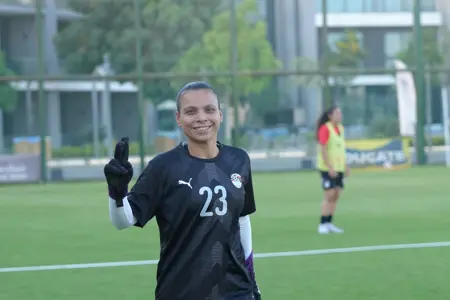 بالصور.. تدريب منتخب مصر للكرة  النسائية استعداداً لودية تونس