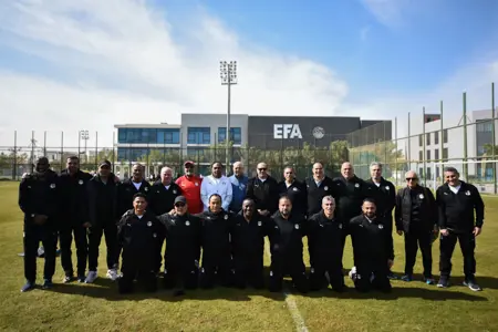 وحدات تدريبية متقدمة فى اليوم الثاني لدبلومة الرخصة الأفريقية (Pro1) لكرة القدم 