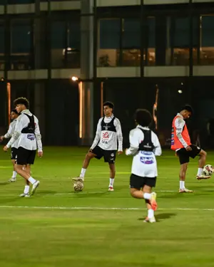 منتخب مصر 2007 يواصل تدريباته استعدادًا لوديتي العراق