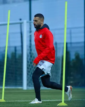 منتخب مصر يخوض آخر  تدريباته قبل مواجهة السنغال
