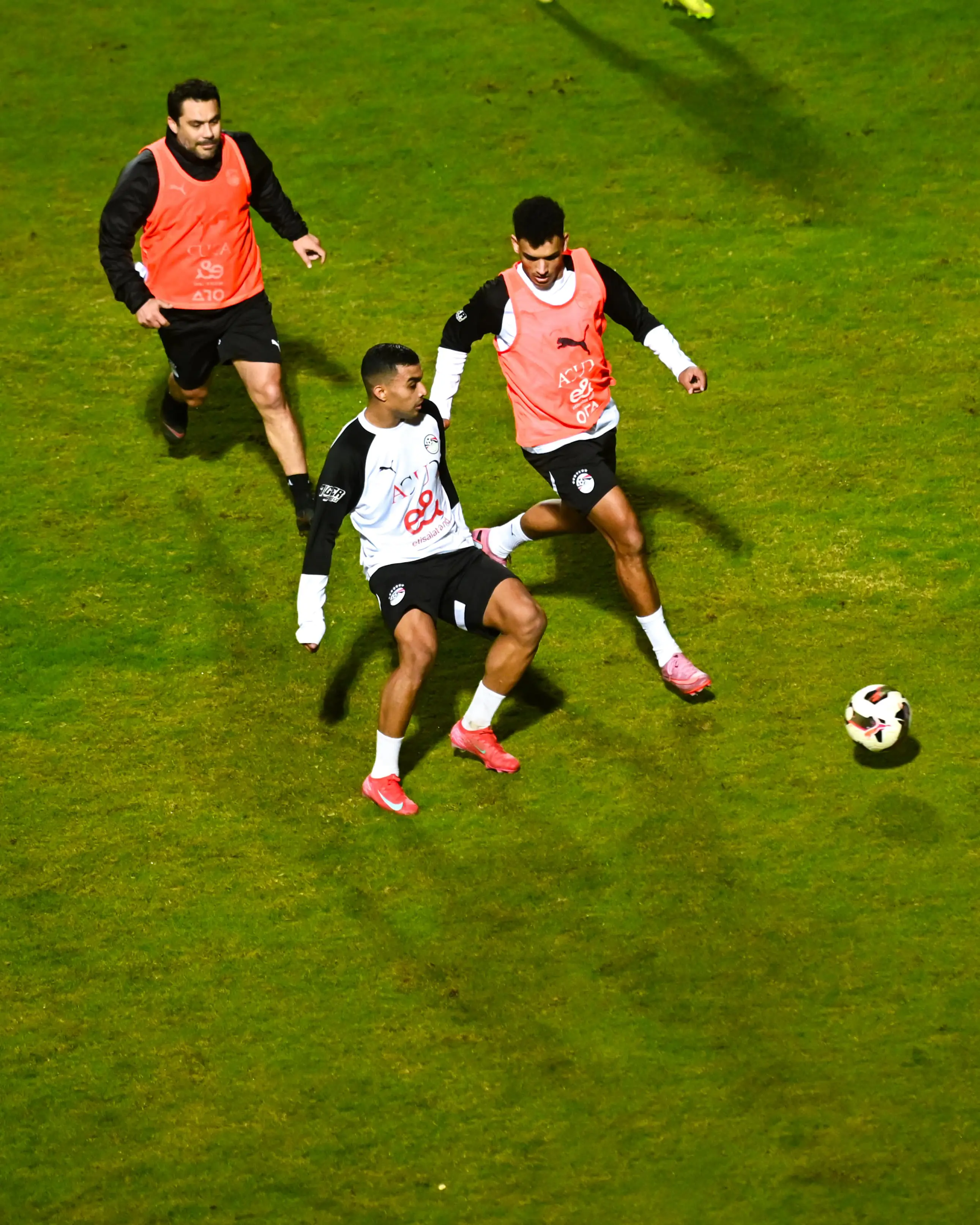 تدريبات منتخب مصر المشارك في كأس العرب قبل السفر إلى قطر