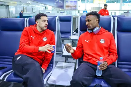 بعثة منتخب مصر تغادر إلى جدة