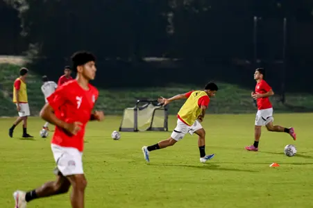 منتخب مصر تحت ١٧ ستة يواصل  تدريباته قبل انطلاق المونديال