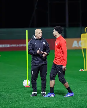 منتخب مصر يخوض أولى تدريباته بمدينة أكادير استعدادًا لمواجهة زيمبابوي بأمم أفريقيا