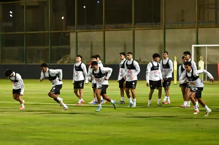 منتخب مصر 2007 يواصل تدريباته استعدادًا لوديتي العراق