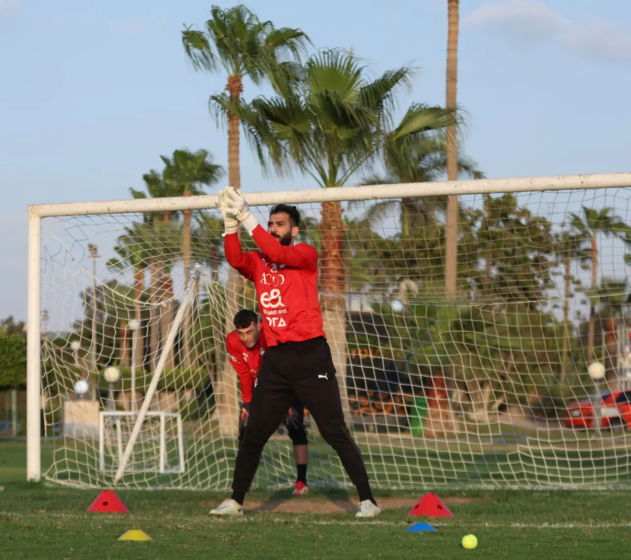 منتخب مصر المشارك في كأس العرب يختتم استعداداته لمواجهة تونس غداً