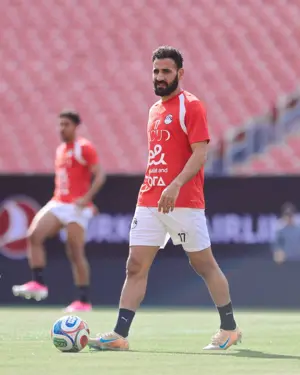 منتخب مصر يختتم تدريباته استعداداً لمواجهة البرازيل ودياً