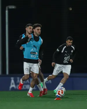 منتخب مصر يخوض تدريبه في "إسبانيول" استعداداً لودية إسبانيا