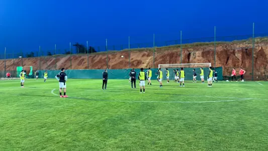 بالصور: منتخب مصر للناشئين يختتم تحضيراته لمواجهة المغرب