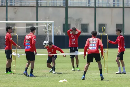 بالصور: منتخب الناشئين يواصل استعداداته لكأس الأمم الأفريقية