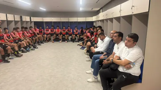 بالصور: منتخب الناشئين يختتم تحضيراته للقاء تنزانيا في نصف نهائي كأس أفريقيا