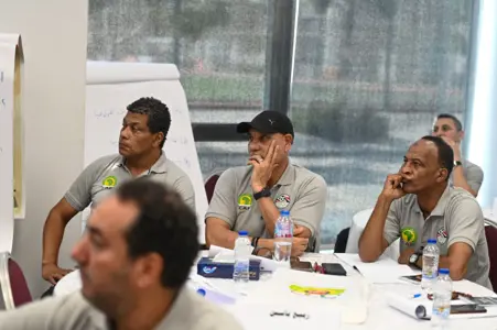 أبو ريدة يفتتح فعاليات رخصة التدريب pro في نسختها الأولى  بمصر 