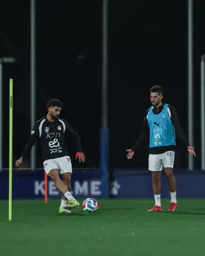 منتخب مصر يخوض تدريبه في "إسبانيول" استعداداً لودية إسبانيا