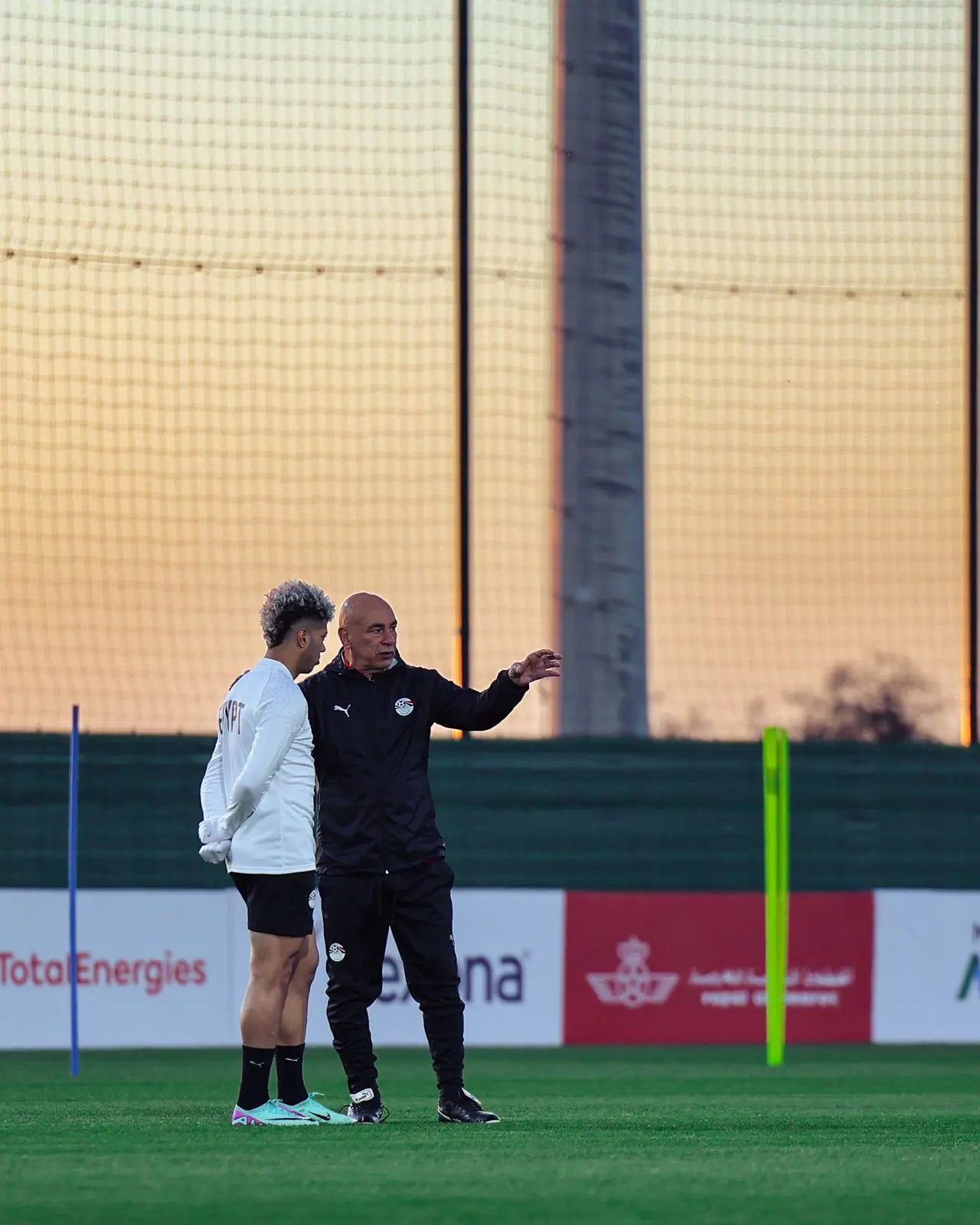 منتخب مصر يواصل تدريباته قبل مواجهة كوت ديفوار