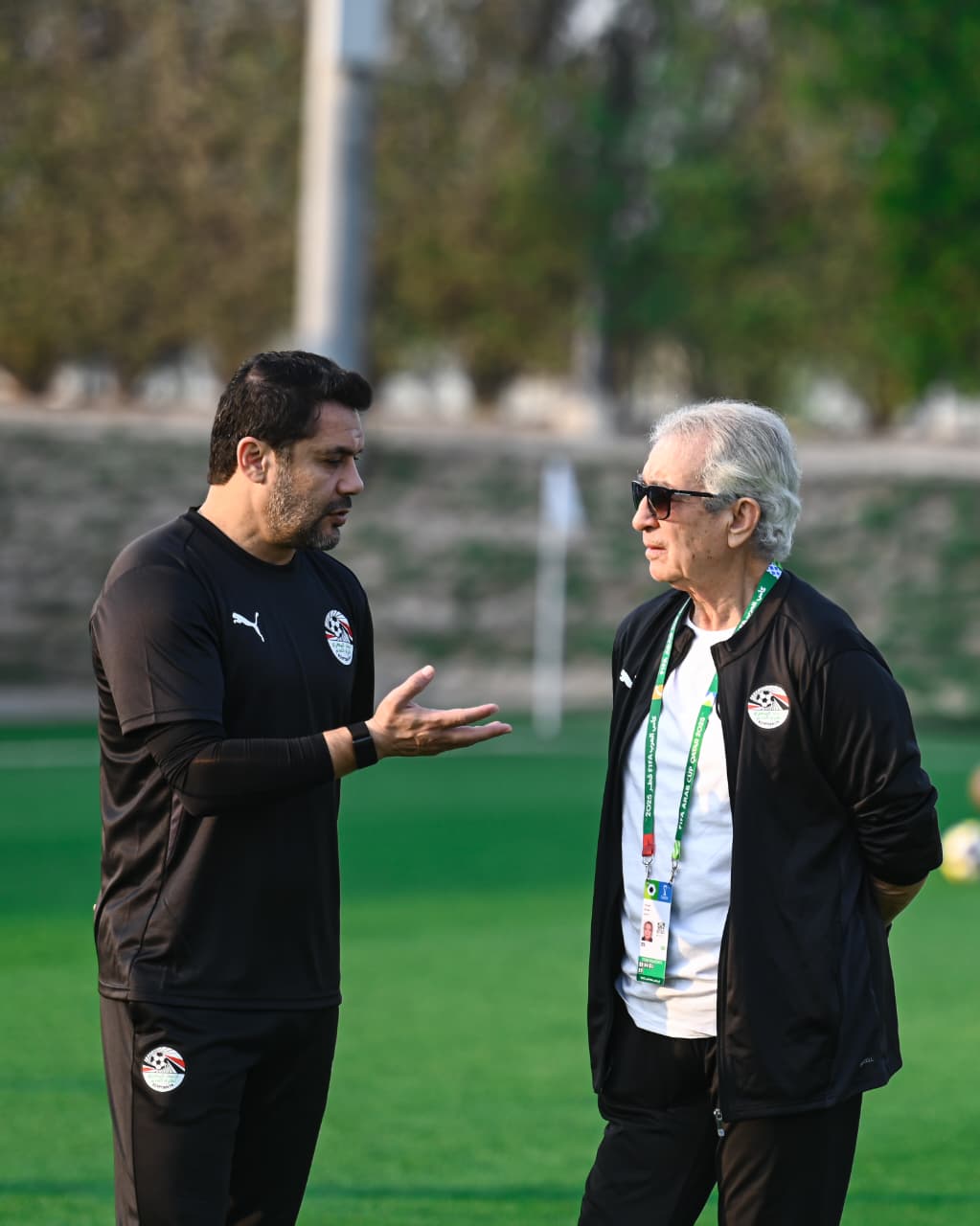 منتخب مصر المشارك في كأس العرب يواصل تحضيراته لمواجهة الإمارات
