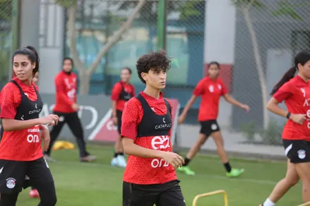 بالصور: تدريب منتخب السيدات