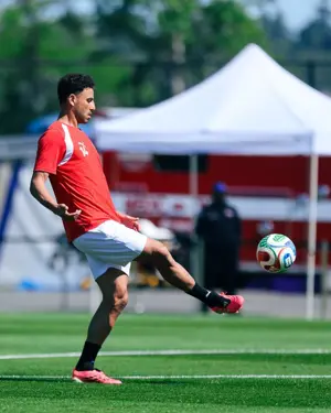 بالصور.. منتخب مصر يختتم تدريباته استعداداً لمواجهة بلجيكا غداً