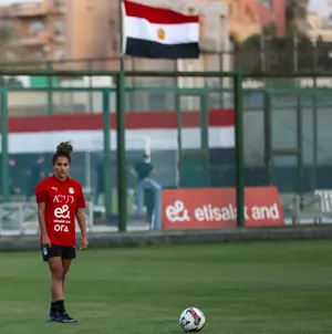بالصور.. التدريب الختامي لمنتخب مصر للكرة النسائية استعداداً لودية تونس غداً
