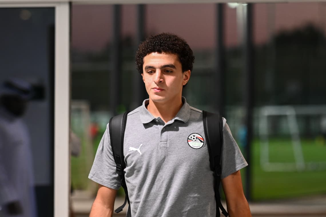 منتخب مصر تحت ١٧ سنة قبل مواجهة قطر الودية
