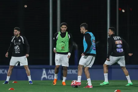 منتخب مصر يخوض تدريبه في "إسبانيول" استعداداً لودية إسبانيا