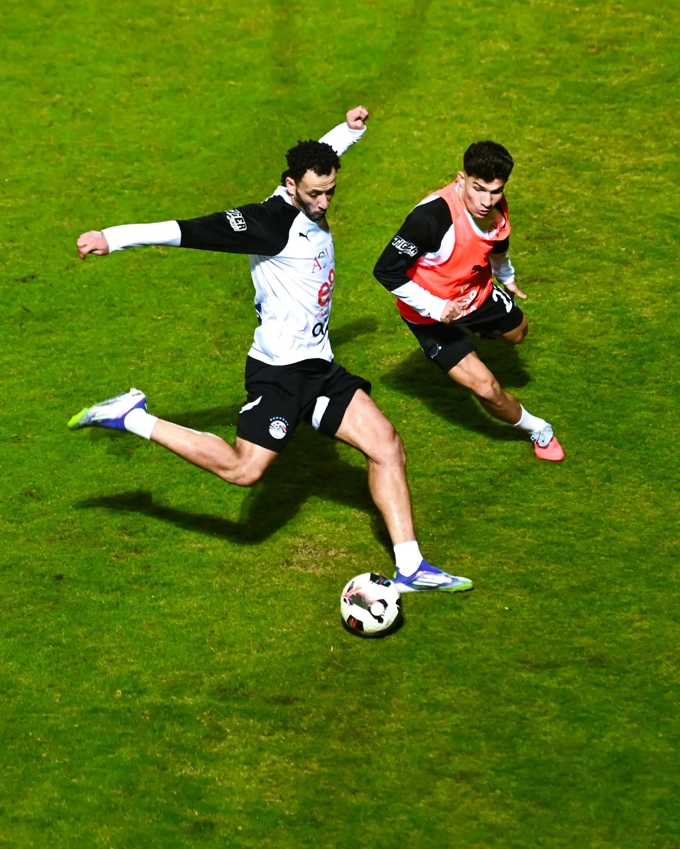 تدريبات منتخب مصر المشارك في كأس العرب قبل السفر إلى قطر