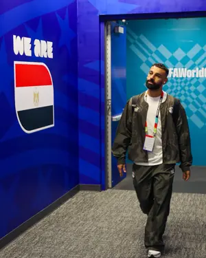 بالصور.. وصول منتخب مصر لملعب مواجهة استراليا بكأس العالم