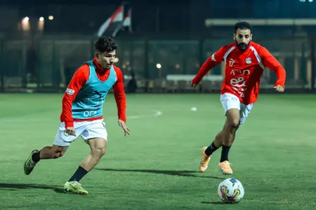 منتخب مصر يخوض ثاني  تدريباته بمركز المنتخبات الوطنية استعدادا لوديتي السعودية و إسبانيا 