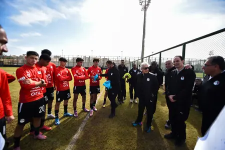 وحدات تدريبية متقدمة فى اليوم الثاني لدبلومة الرخصة الأفريقية (Pro1) لكرة القدم 