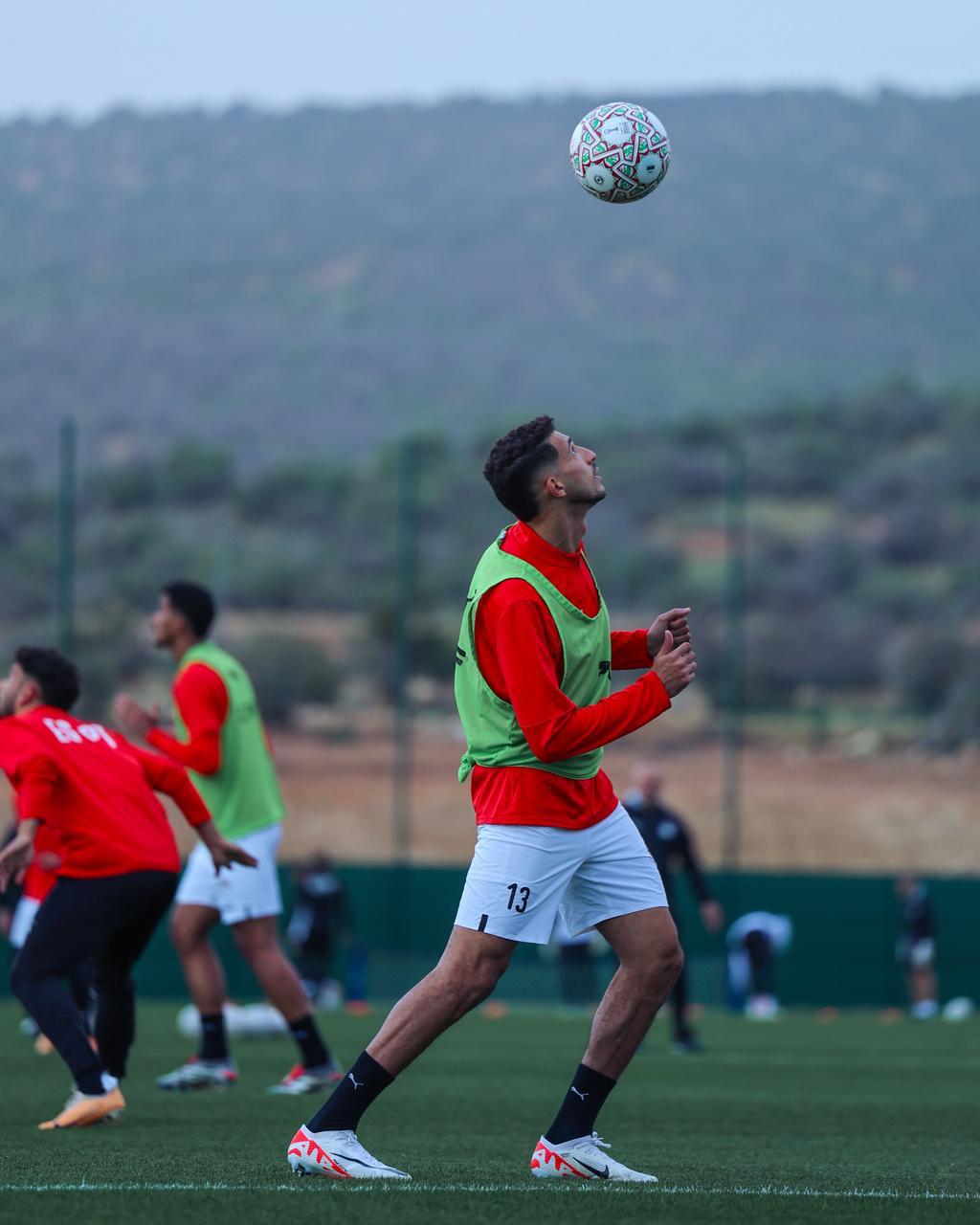 منتخب مصر يختتم تدريباته قبل مواجهة بنين غدًا